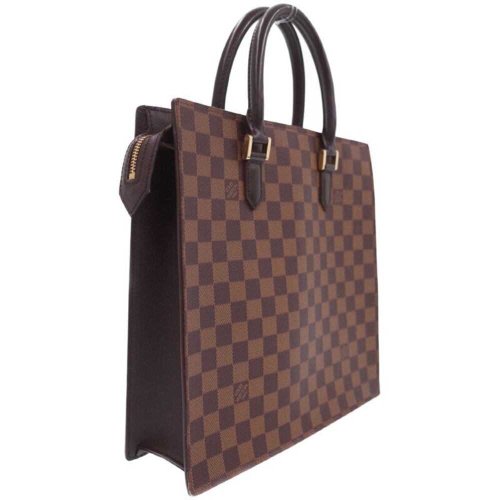 Louis Vuitton Ebene Tote Brown Bag Damier Venise